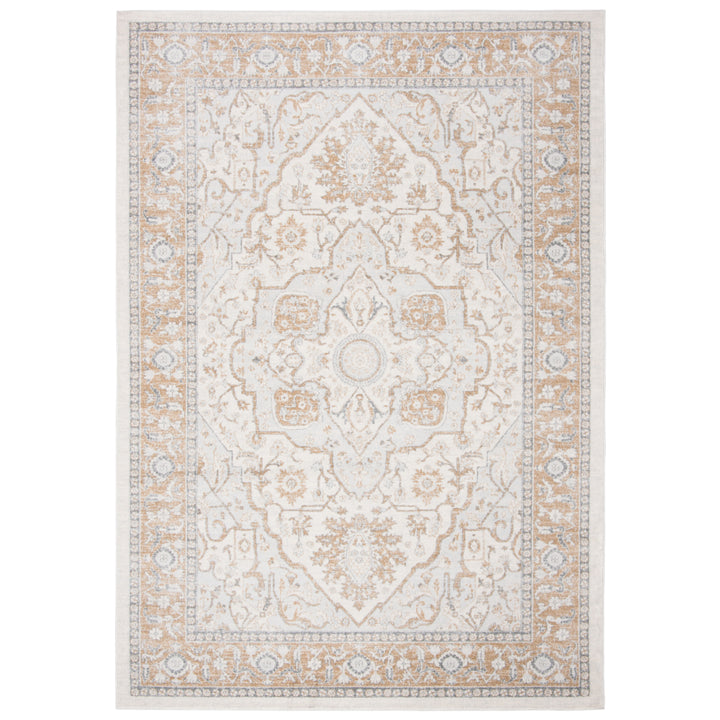 SAFAVIEH Isabella Collection ISA936A Cream / Beige Rug Image 1