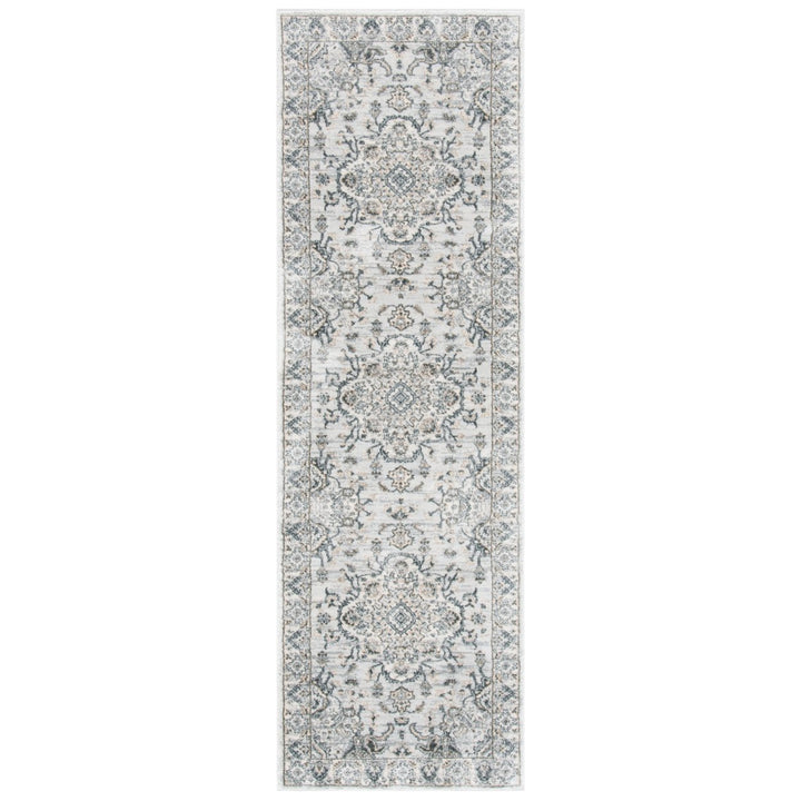 SAFAVIEH Isabella ISA921G Light Grey / Cream Rug Image 1