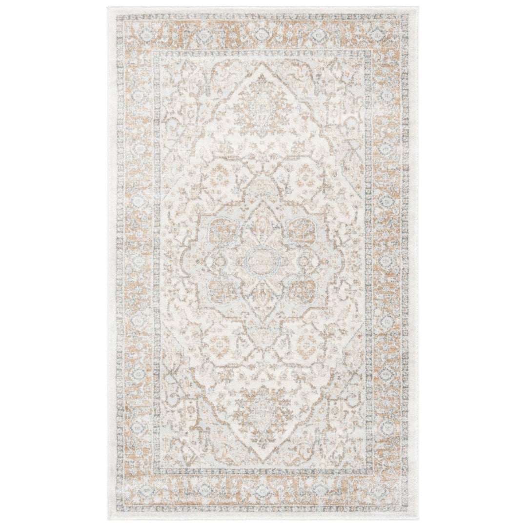 SAFAVIEH Isabella Collection ISA936A Cream / Beige Rug Image 3