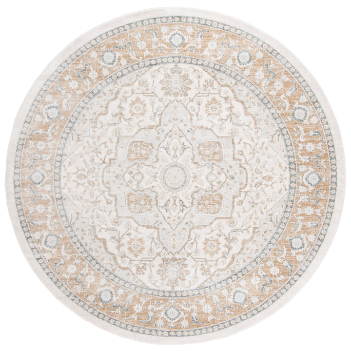 SAFAVIEH Isabella Collection ISA936A Cream / Beige Rug Image 4