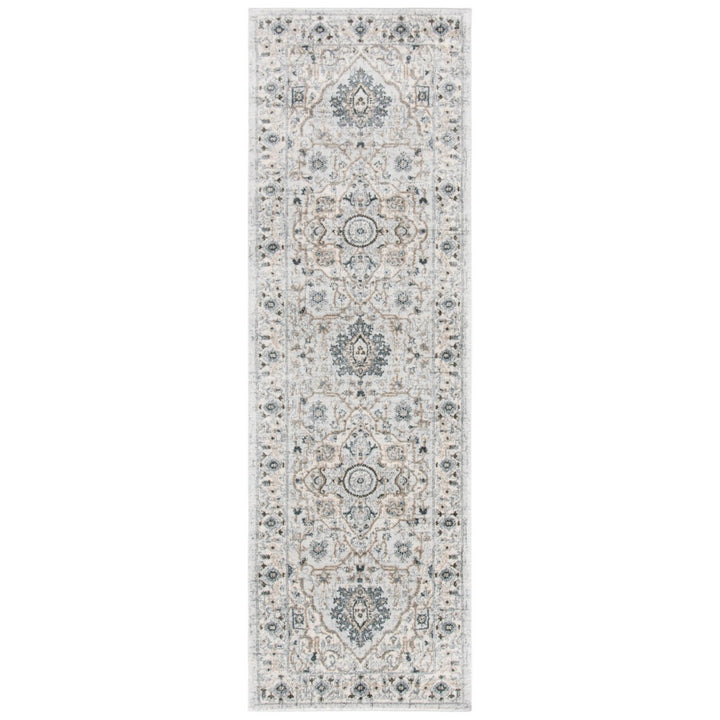 SAFAVIEH Isabella Collection ISA936G Light Grey/Grey Rug Image 2