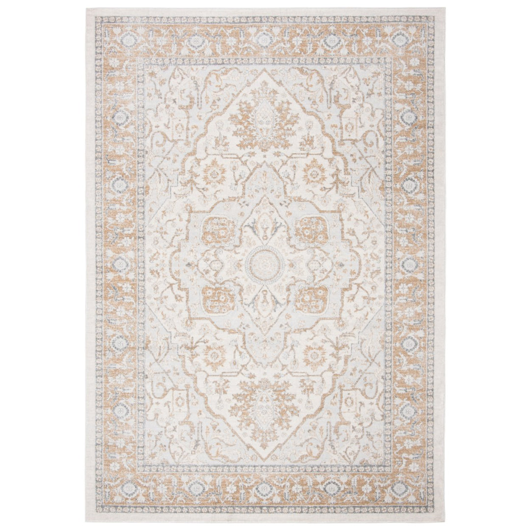 SAFAVIEH Isabella Collection ISA936A Cream / Beige Rug Image 10