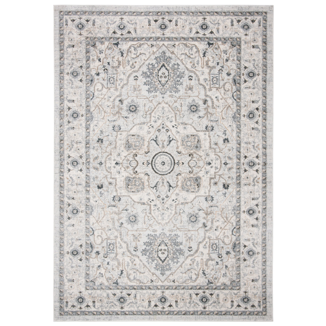 SAFAVIEH Isabella Collection ISA936G Light Grey/Grey Rug Image 10