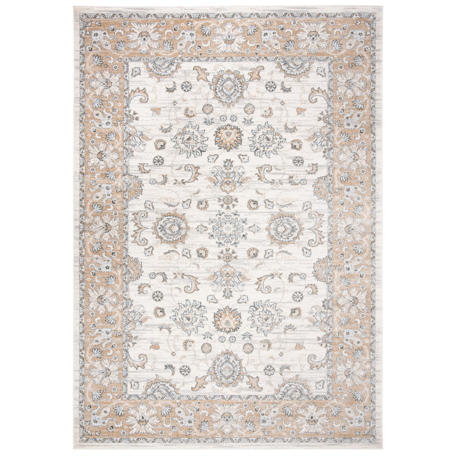 SAFAVIEH Isabella Collection ISA940B Cream / Beige Rug Image 1