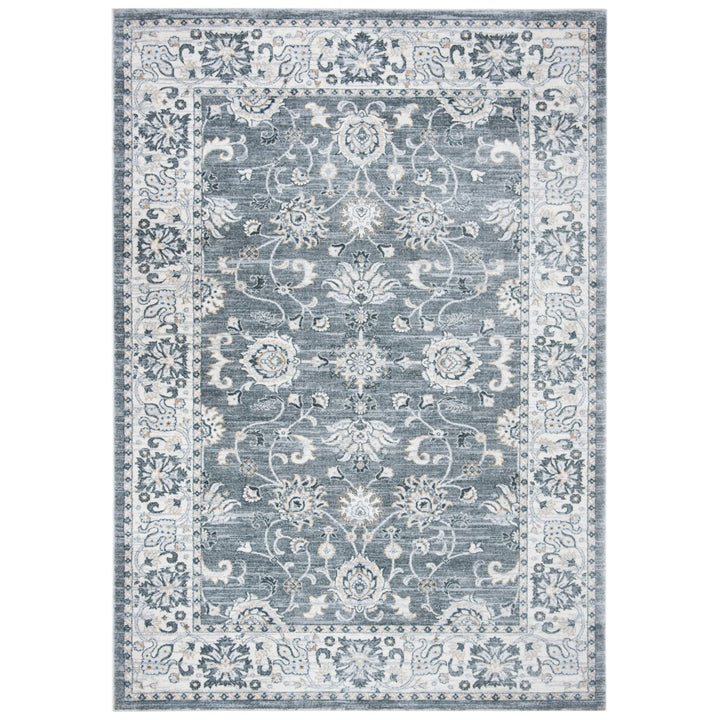 SAFAVIEH Isabella Collection ISA940F Grey / Cream Rug Image 1