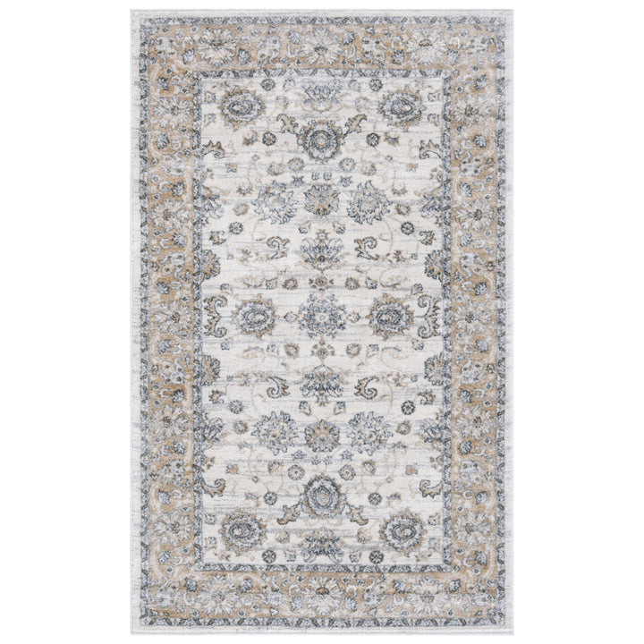 SAFAVIEH Isabella Collection ISA940B Cream / Beige Rug Image 3