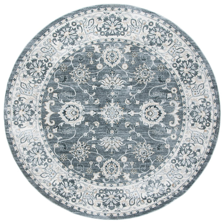 SAFAVIEH Isabella Collection ISA940F Grey / Cream Rug Image 3