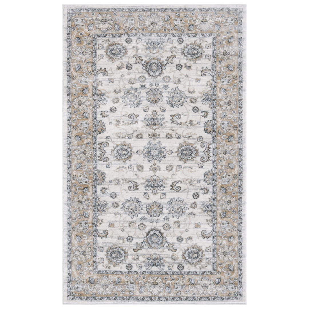 SAFAVIEH Isabella Collection ISA940B Cream / Beige Rug Image 7