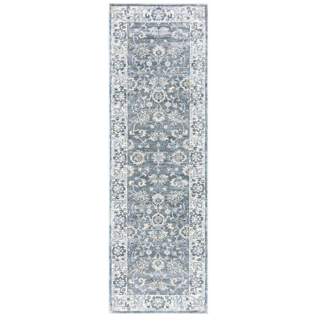 SAFAVIEH Isabella Collection ISA940F Grey / Cream Rug Image 1