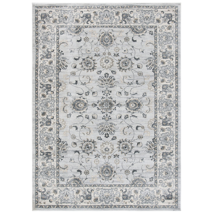 SAFAVIEH Isabella ISA940G Light Grey / Cream Rug Image 1