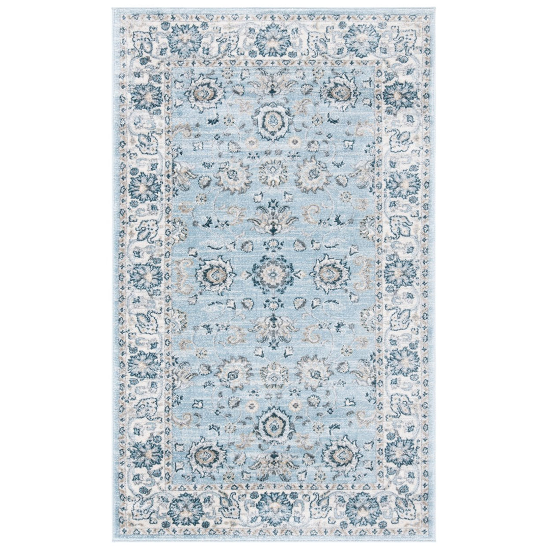 SAFAVIEH Isabella ISA940M Light Blue / Cream Rug Image 3