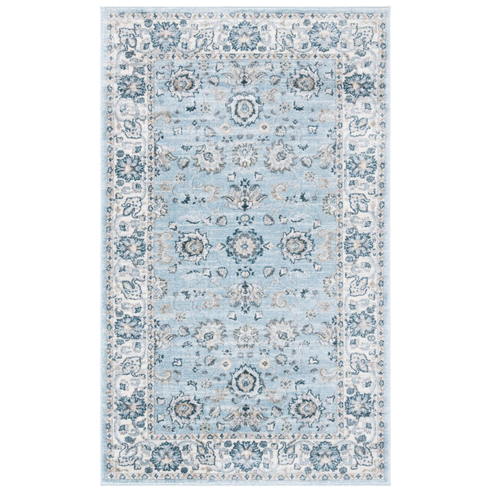 SAFAVIEH Isabella ISA940M Light Blue / Cream Rug Image 3