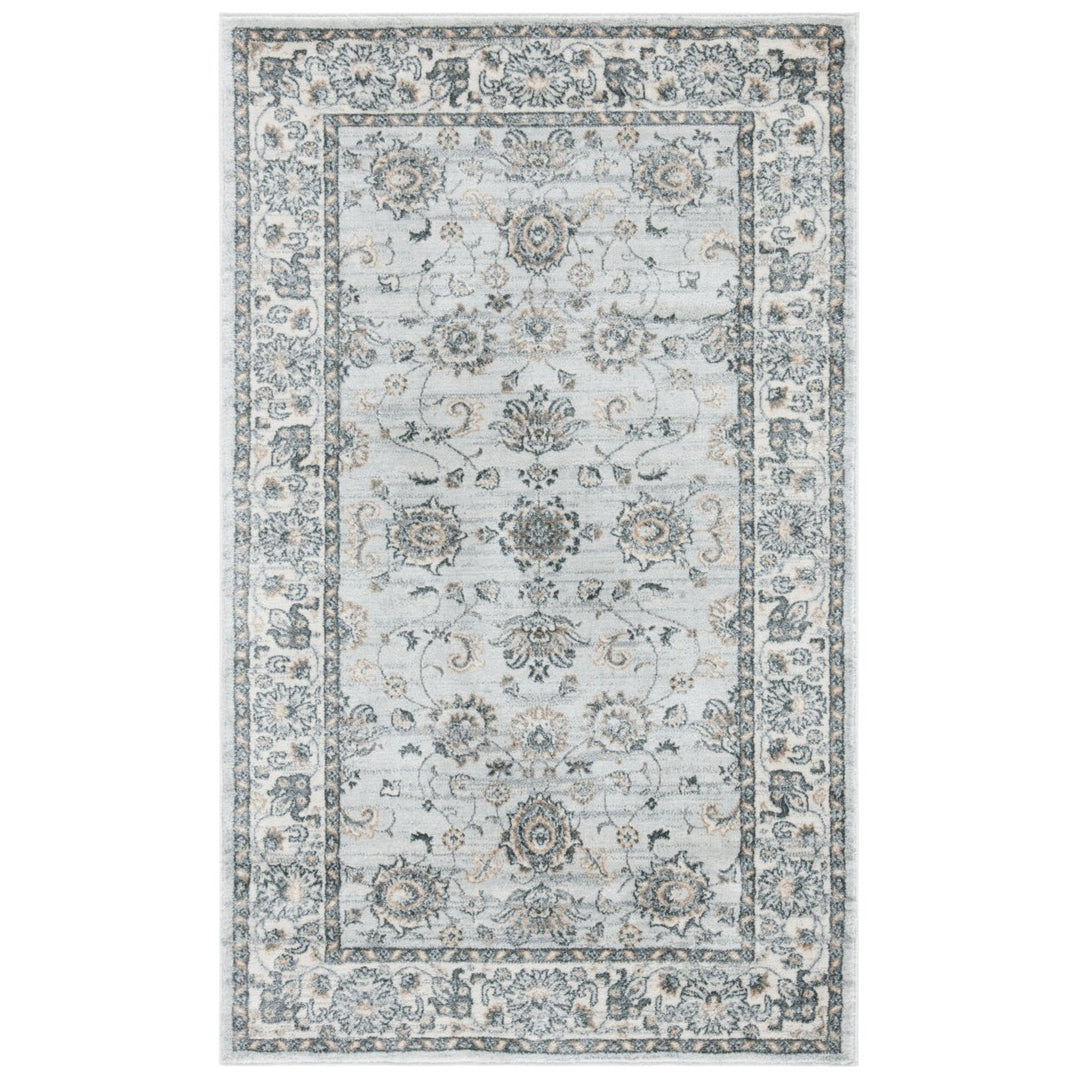 SAFAVIEH Isabella ISA940G Light Grey / Cream Rug Image 3