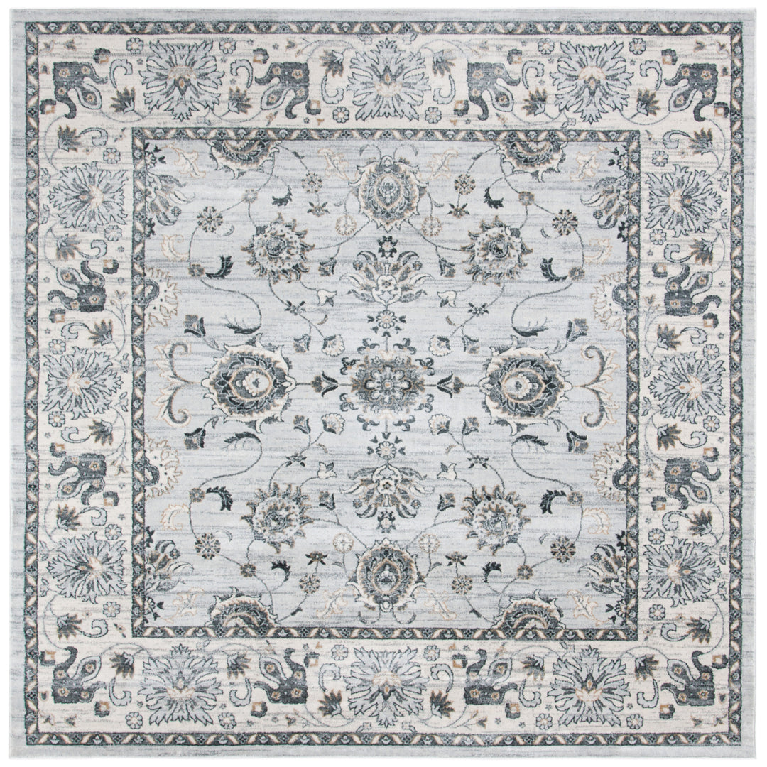 SAFAVIEH Isabella ISA940G Light Grey / Cream Rug Image 5