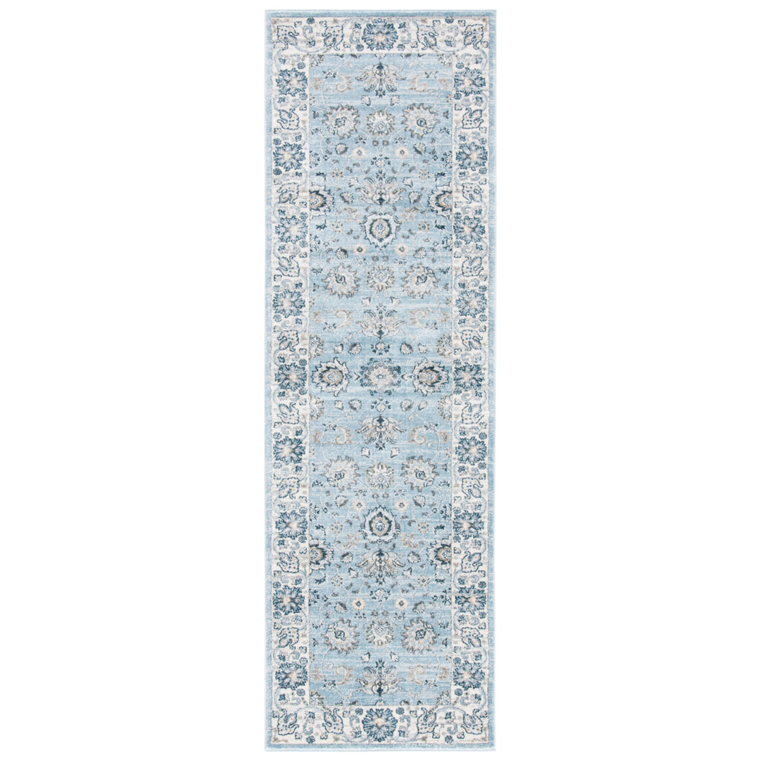 SAFAVIEH Isabella ISA940M Light Blue / Cream Rug Image 7