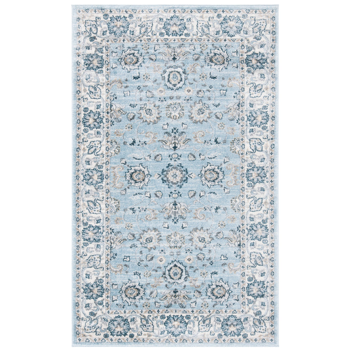 SAFAVIEH Isabella ISA940M Light Blue / Cream Rug Image 8