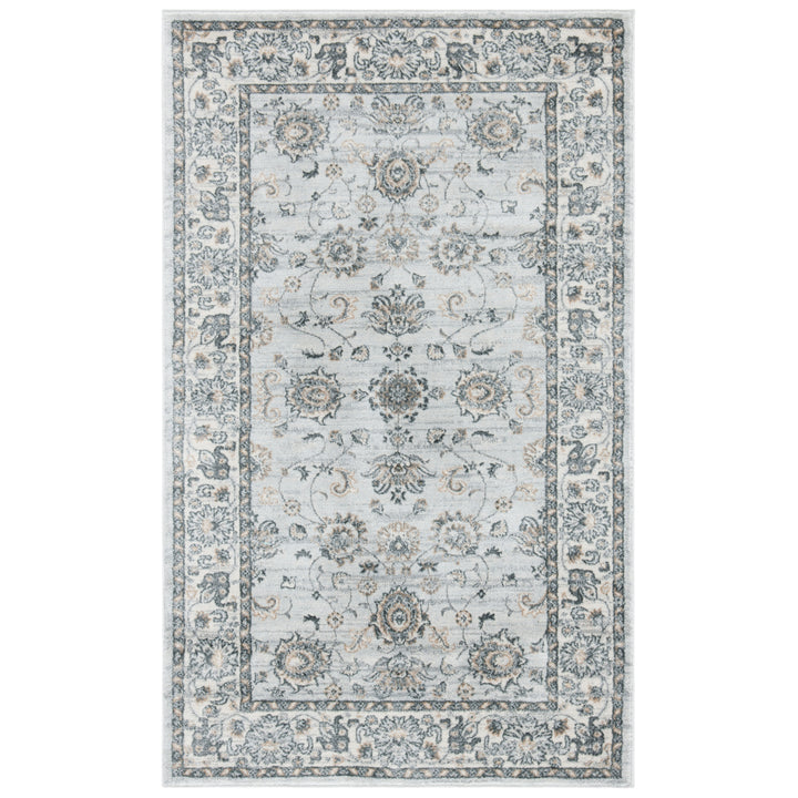 SAFAVIEH Isabella ISA940G Light Grey / Cream Rug Image 7