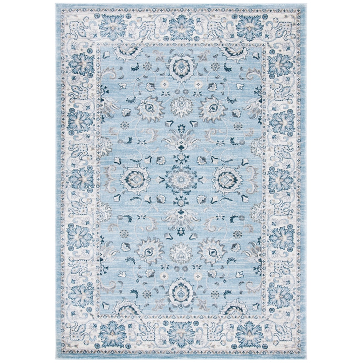 SAFAVIEH Isabella ISA940M Light Blue / Cream Rug Image 9