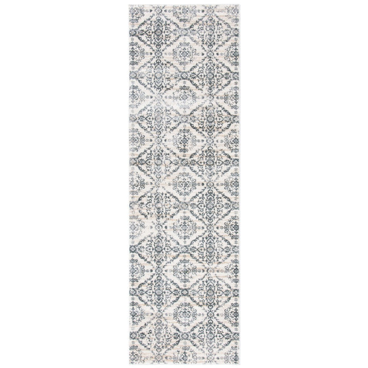 SAFAVIEH Isabella Collection ISA953F Cream / Grey Rug Image 5