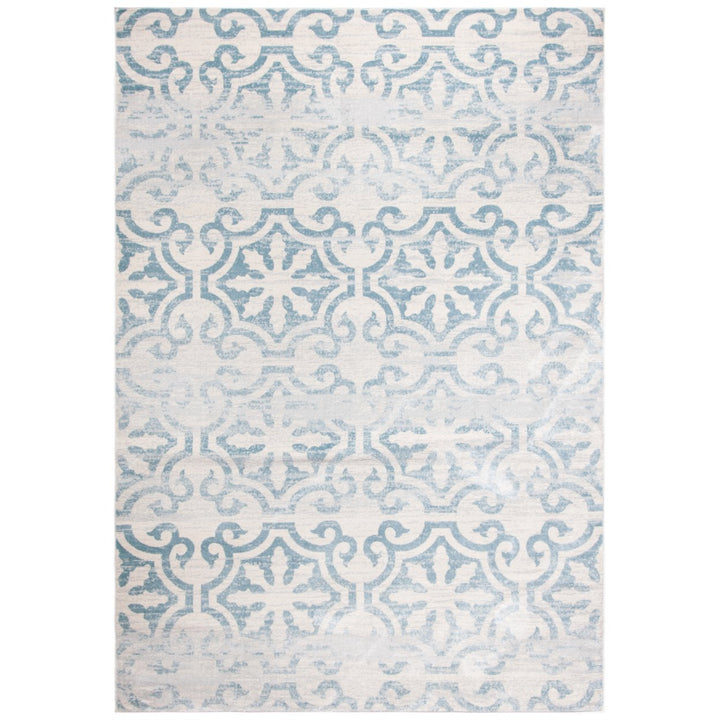 SAFAVIEH ISA956K Isabella Turquoise / Ivory Image 1