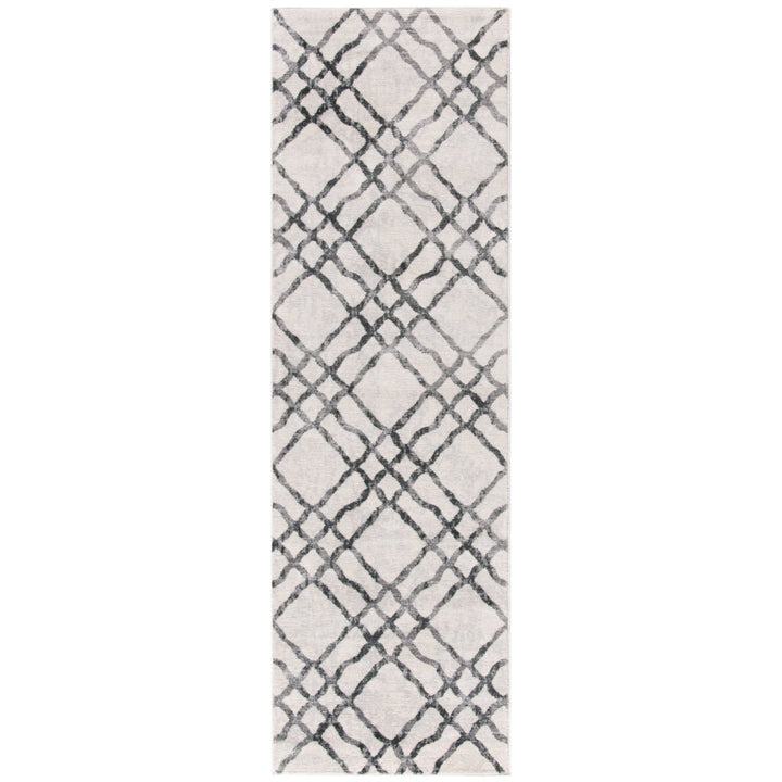 SAFAVIEH Isabella Collection ISA957B Ivory / Grey Rug Image 5