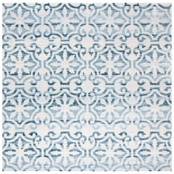 SAFAVIEH Isabella Collection ISA956N Navy / Ivory Rug Image 1