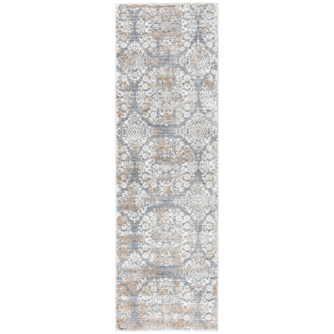 SAFAVIEH Isabella Collection ISA958G Silver / Ivory Rug Image 5