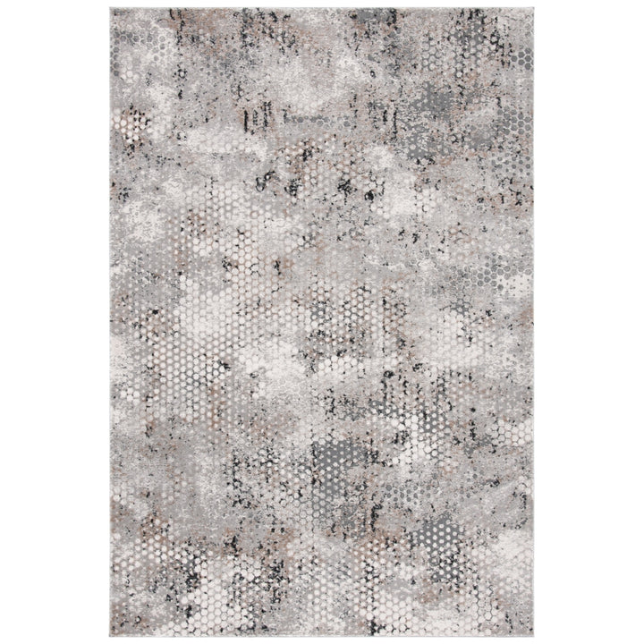 SAFAVIEH Invista Collection INV603B Beige / Grey Rug Image 10