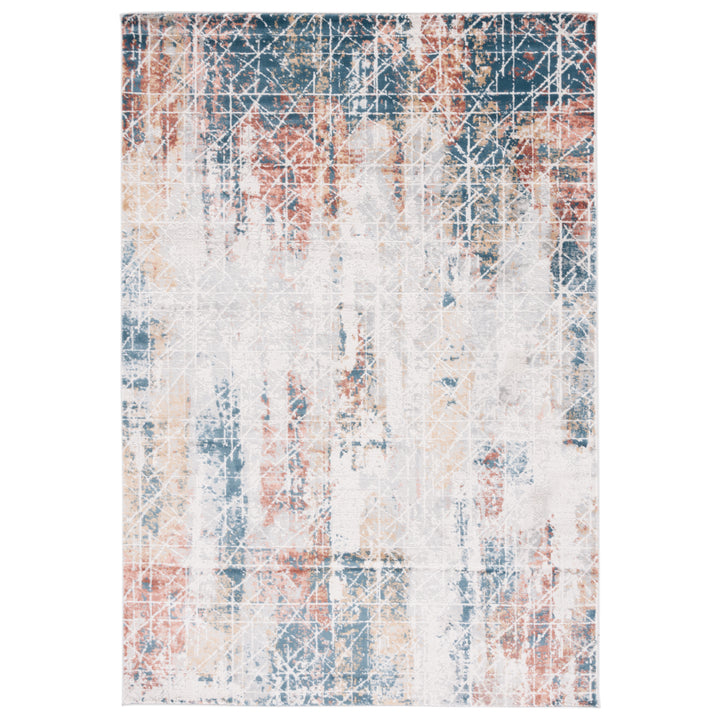 SAFAVIEH Invista Collection INV599A Grey / Dark Grey Rug Image 10