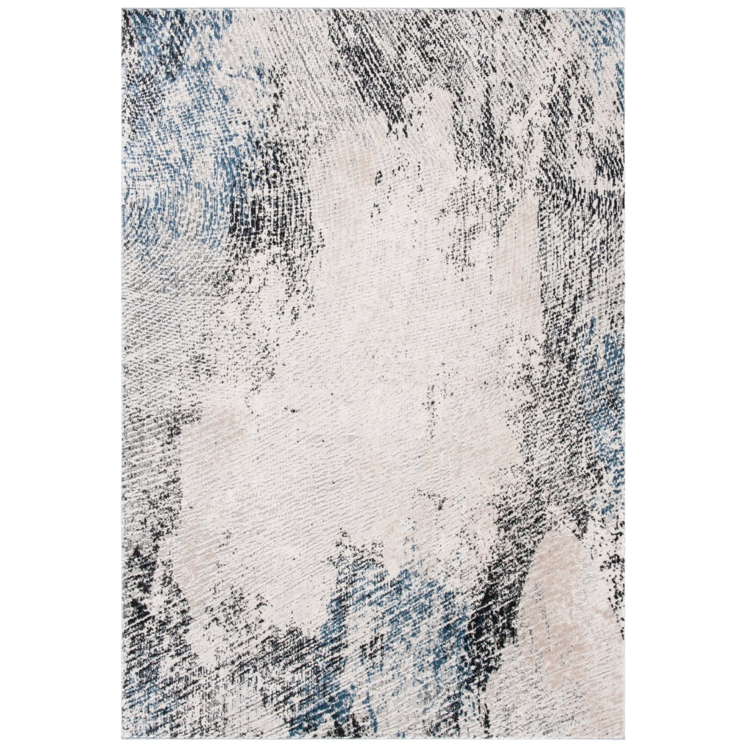 SAFAVIEH Invista Collection INV643A Ivory / Grey Rug Image 1