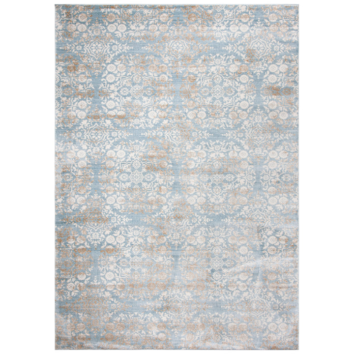 SAFAVIEH Isabella ISA958L Denim Blue / Ivory Rug Image 1