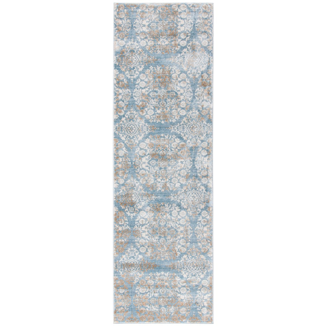 SAFAVIEH Isabella ISA958L Denim Blue / Ivory Rug Image 1