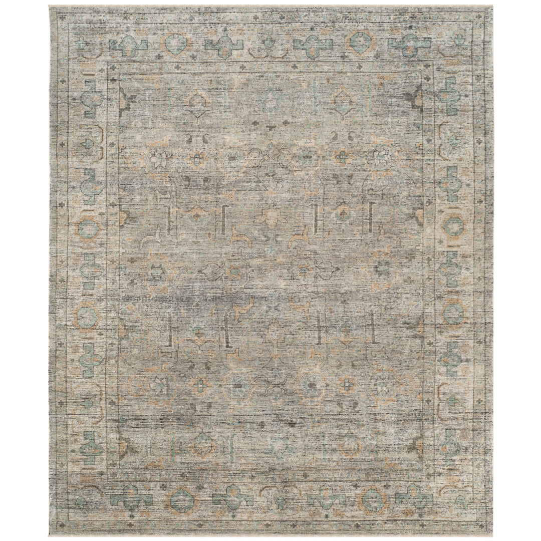 SAFAVIEH IZM188A Izmir Linen / Dusty Teal Image 2