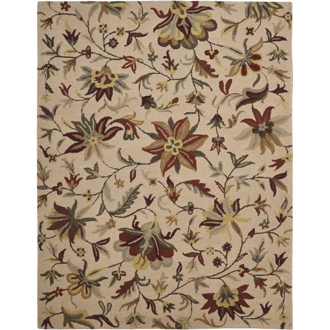 SAFAVIEH Jardin JAR457A Handmade Beige / Multi Rug Image 2