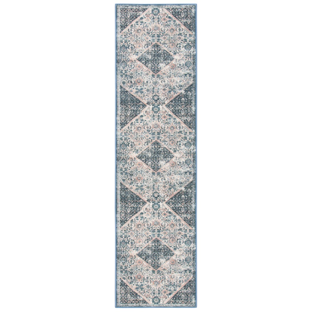 SAFAVIEH Journey Collection JNY150A Ivory / Pink Rug Image 1