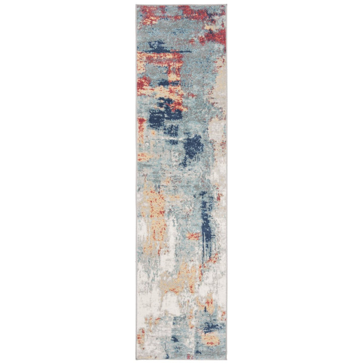 SAFAVIEH Jasper Collection JSP101C Grey / Red Rug Image 2