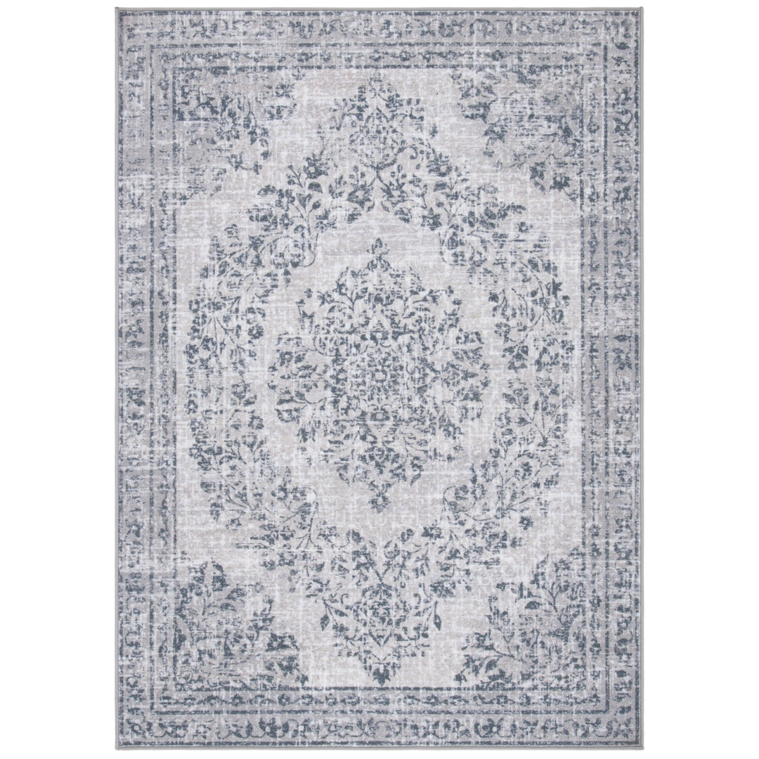 SAFAVIEH Journey JNY177F Light Grey / Dark Grey Rug Image 3