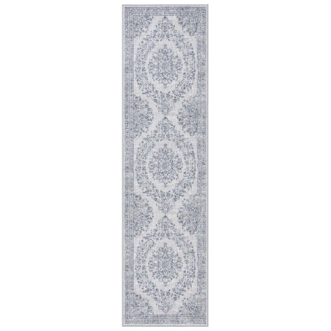 SAFAVIEH Journey JNY177F Light Grey / Dark Grey Rug Image 2