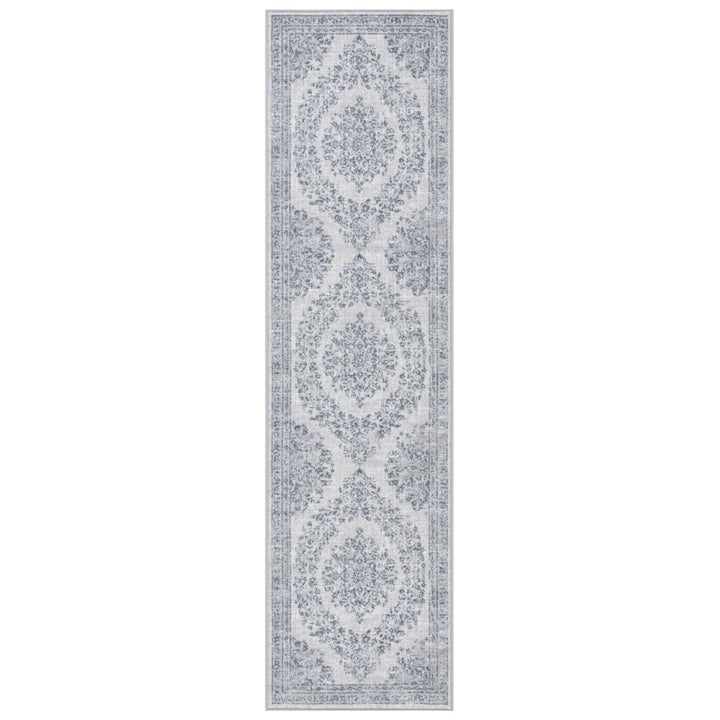 SAFAVIEH Journey JNY177F Light Grey / Dark Grey Rug Image 1