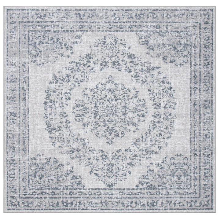 SAFAVIEH Journey JNY177F Light Grey / Dark Grey Rug Image 5