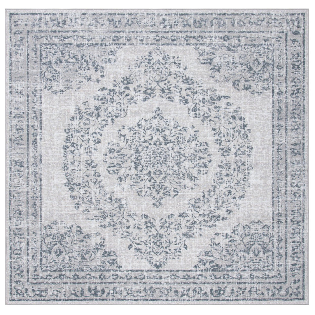 SAFAVIEH Journey JNY177F Light Grey / Dark Grey Rug Image 1