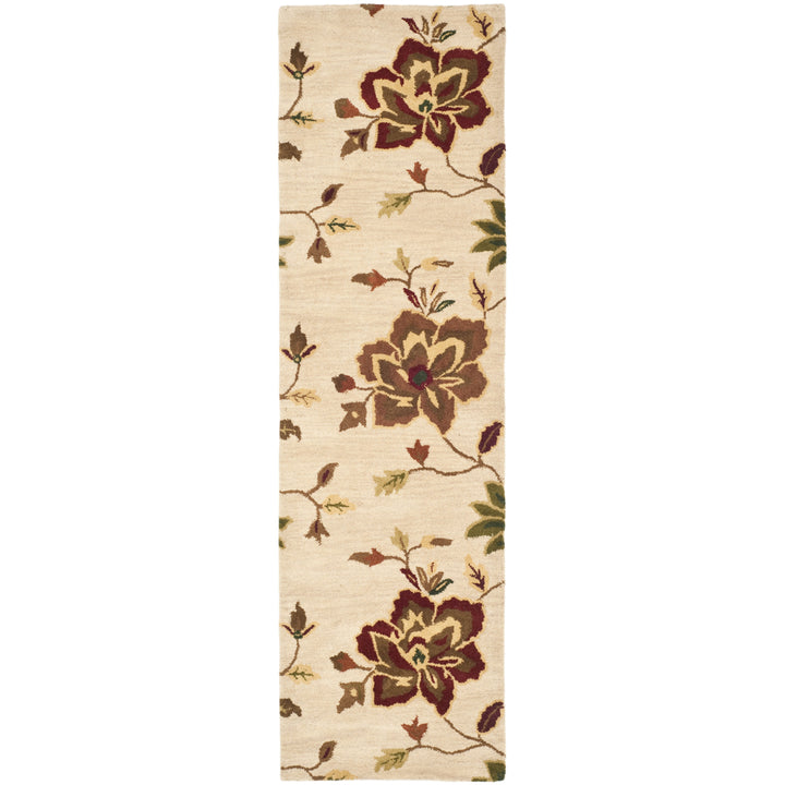 SAFAVIEH Jardin JAR811A Handmade Ivory / Multi Rug Image 3