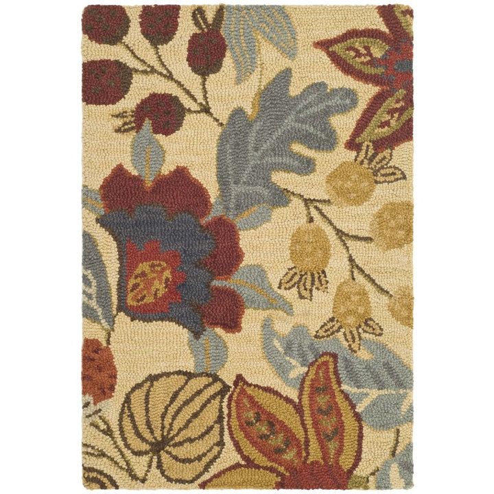 SAFAVIEH Jardin JAR952A Handmade Beige / Multi Rug Image 1