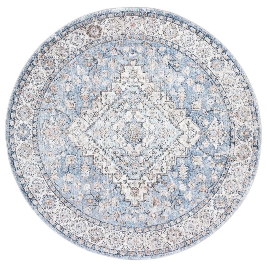 SAFAVIEH Jasmine Collection JSM312M Blue / Grey Rug Image 1