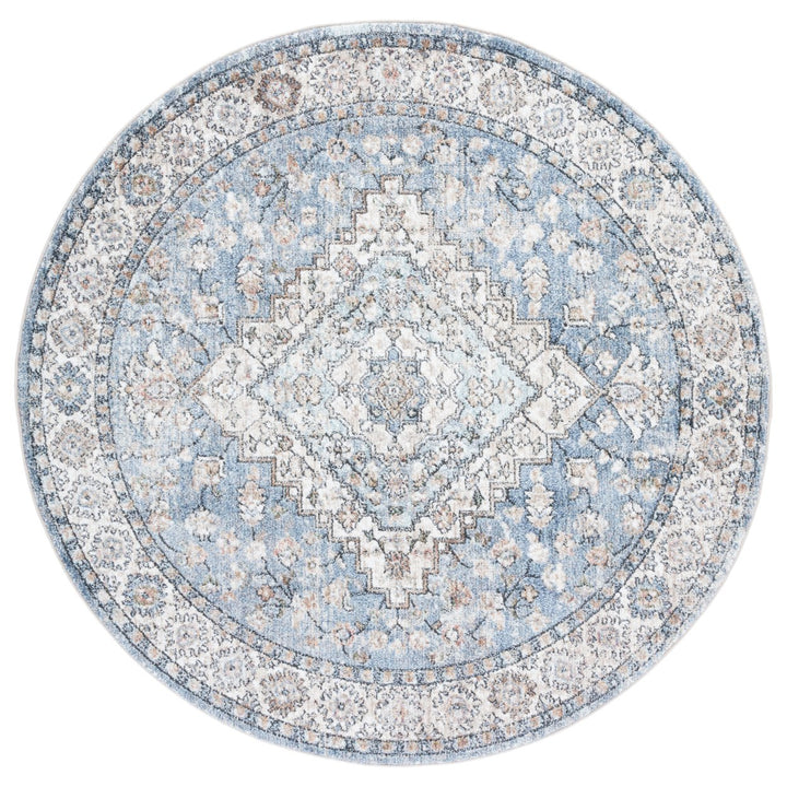 SAFAVIEH Jasmine Collection JSM312M Blue / Grey Rug Image 1