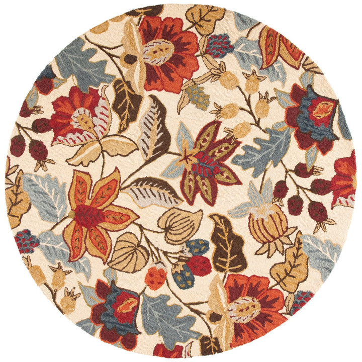 SAFAVIEH Jardin JAR952A Handmade Beige / Multi Rug Image 1