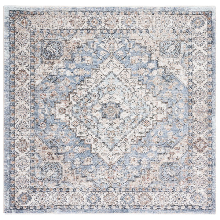 SAFAVIEH Jasmine Collection JSM312M Blue / Grey Rug Image 1