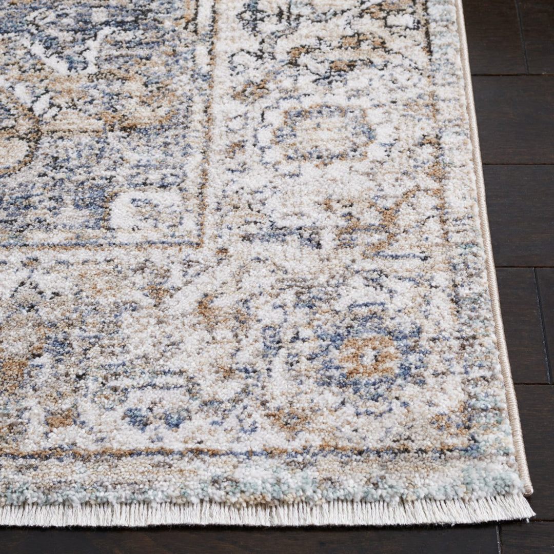 SAFAVIEH Jasmine Collection JSM314F Grey / Blue Rug Image 5