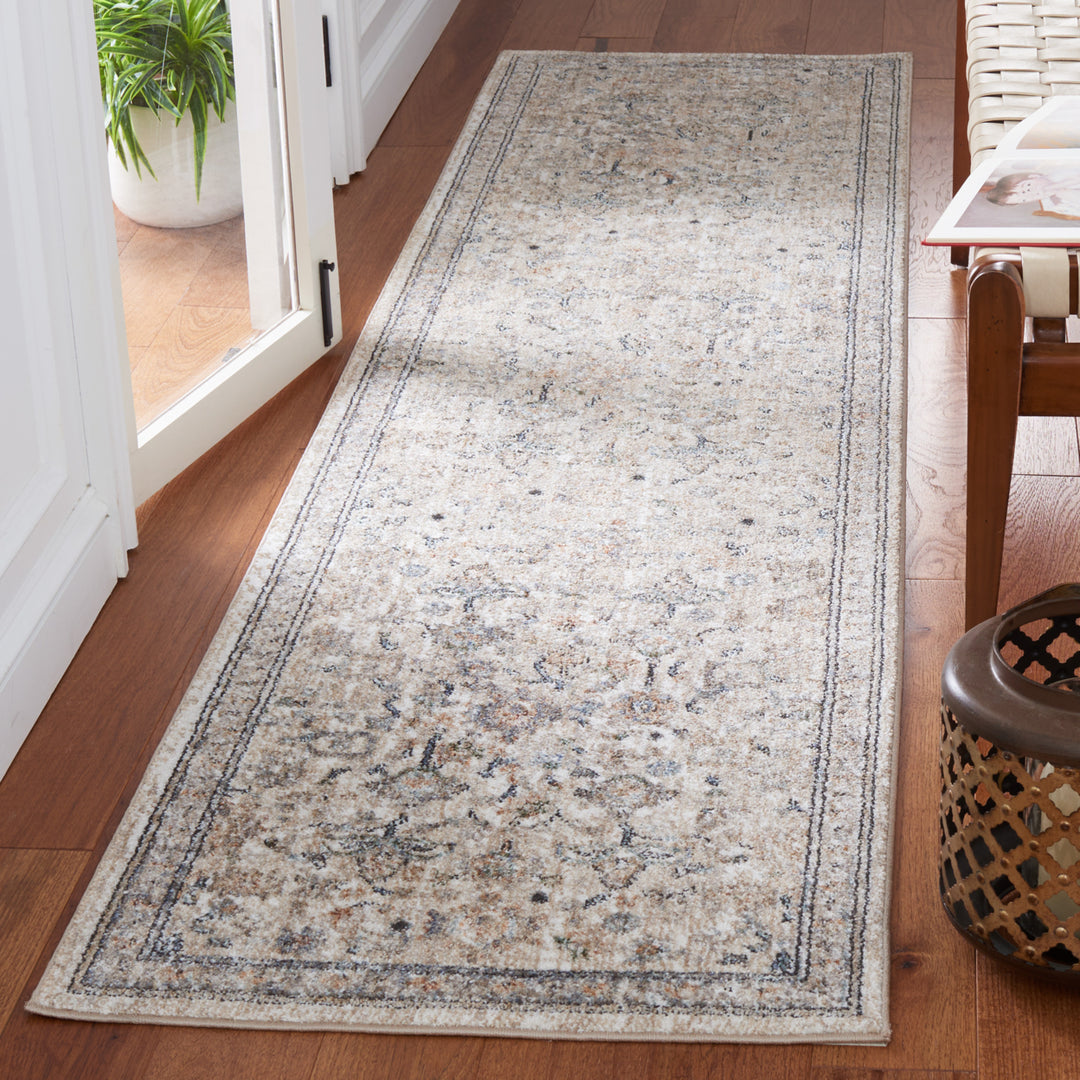 SAFAVIEH Jasmine Collection JSM333F Grey / Blue Rug Image 2