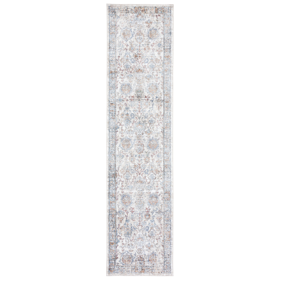 SAFAVIEH Jasmine Collection JSM319A Ivory / Blue Rug Image 5